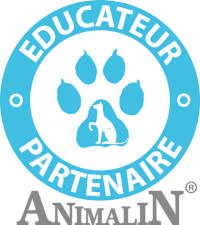 Logo Animalin éducateur partenaire, AoA éducation canine, Genève, Vaud, Valais, Haute Savoie.